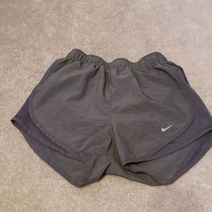 Grey nike shorts